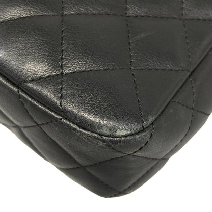 Chanel Shoulder Bag Cambon Line Black Silver Lambskin — view 6