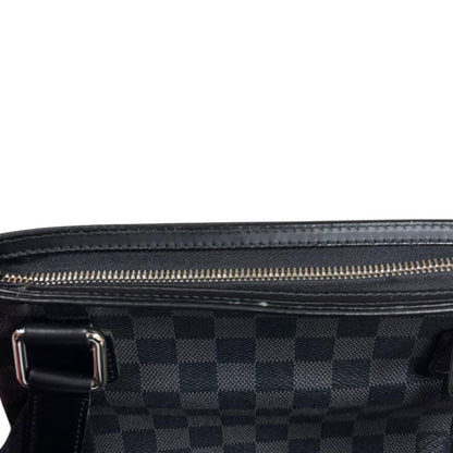 Louis Vuitton Thomas Damier Graphite Shoulder Bag Canvas Black Vintage — view 8