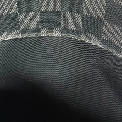 Louis Vuitton District MM NM Damier Graphite Shoulder Bag Canvas Black Vintage — view 7
