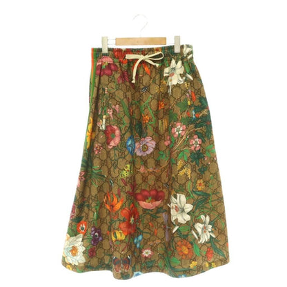 Gucci GG New Flora Longskirt A-Line Skirt M Multicolor
