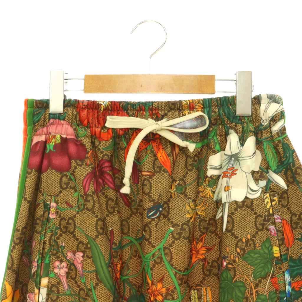 Gucci GG New Flora Longskirt A-Line Skirt M Multicolor — view 3