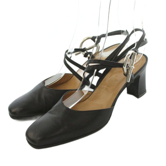 Hermes Pumps Black Heels