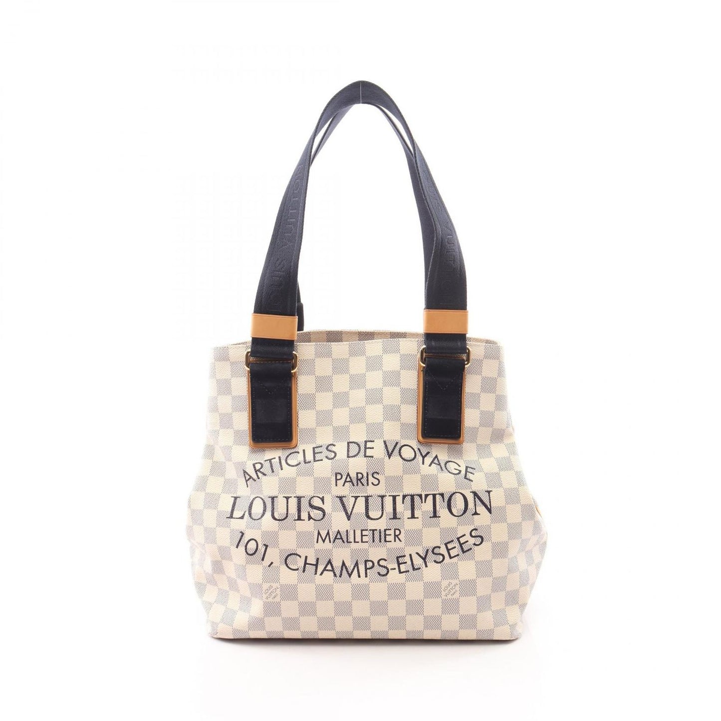 Louis Vuitton Tote Bag Plan Soleil Cabas PM Canvas Suede