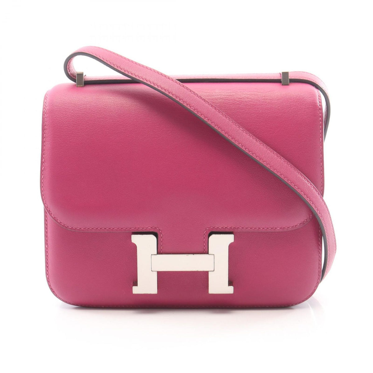 Hermes Shoulder Bag Constance 3 Mini Rose Purple