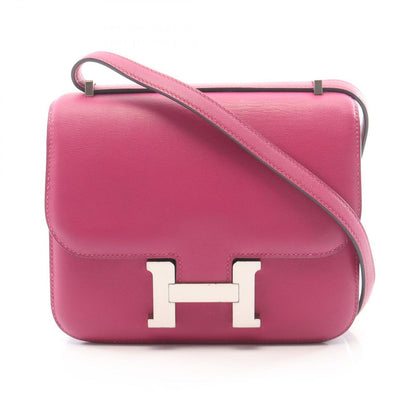 Hermes Shoulder Bag Constance 3 Mini Rose Purple