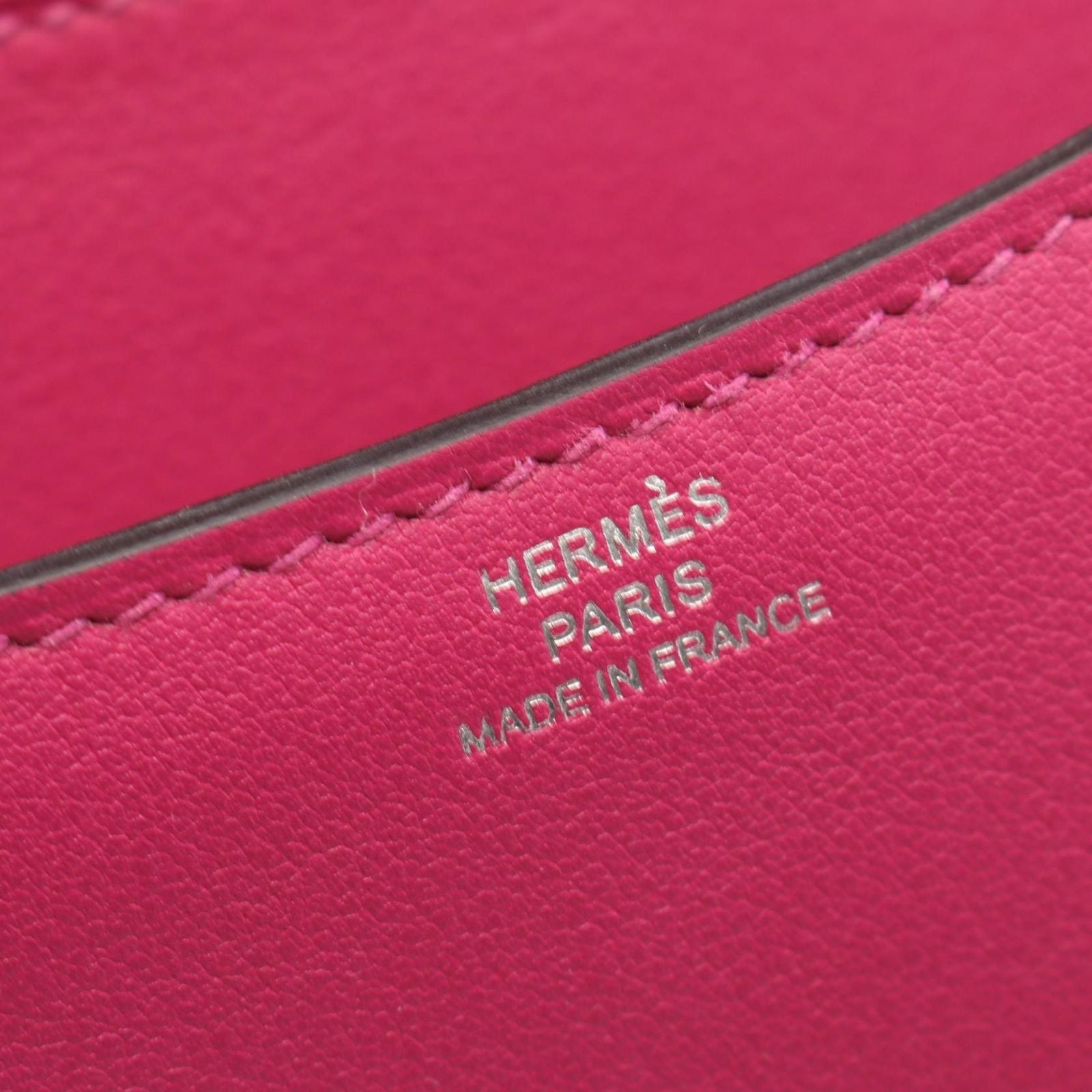 Hermes Shoulder Bag Constance 3 Mini Rose Purple — view 4