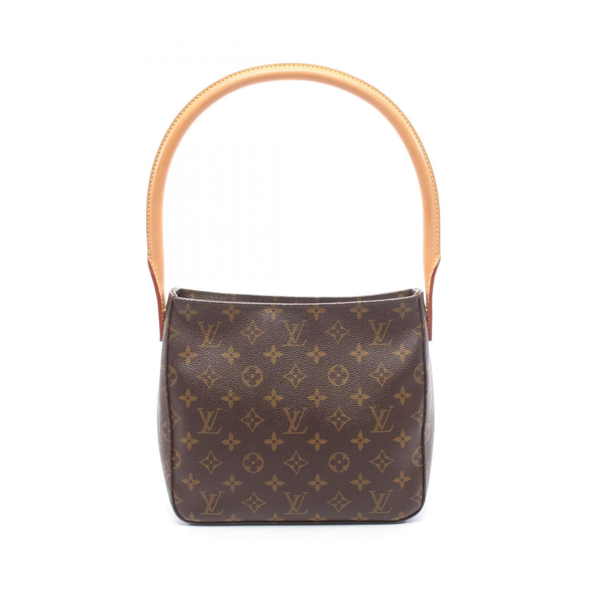 Louis Vuitton Shoulder Bag Looping MM Monogram Canvas Leather