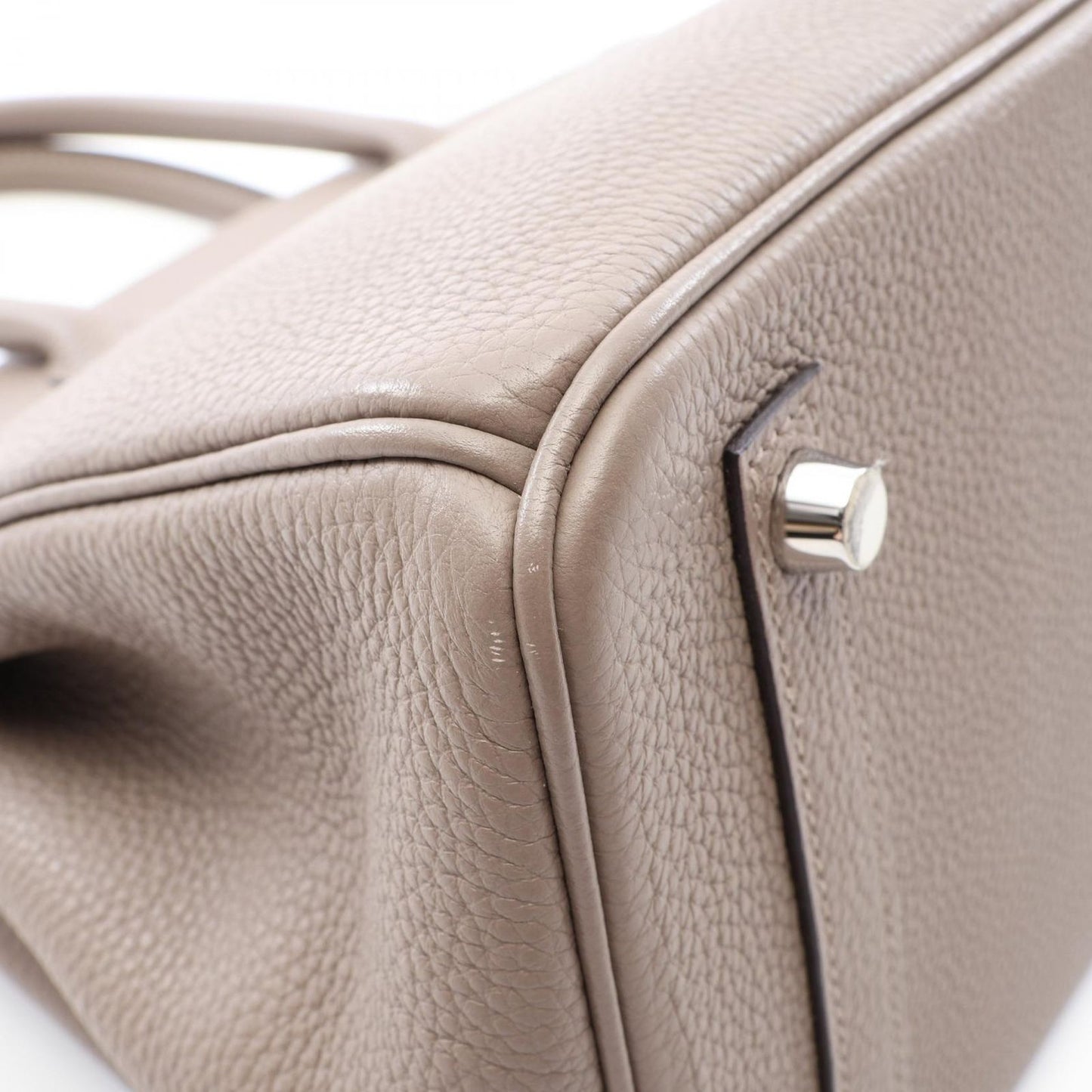 Hermes Birkin 30 Leather Griasphalt Handbag — view 7
