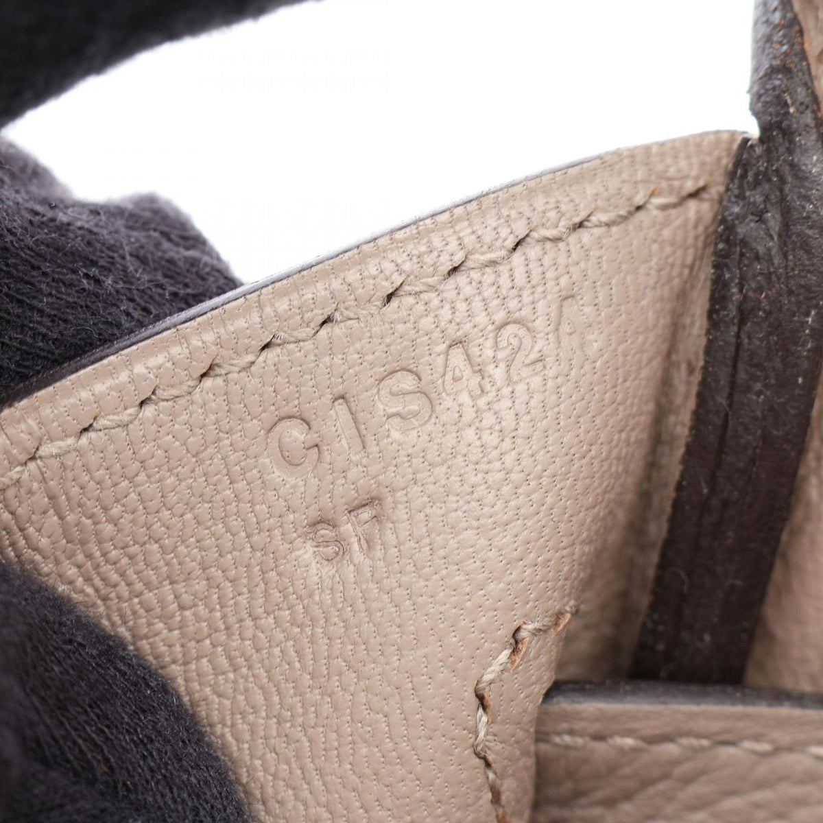 Hermes Birkin 30 Leather Griasphalt Handbag — view 5