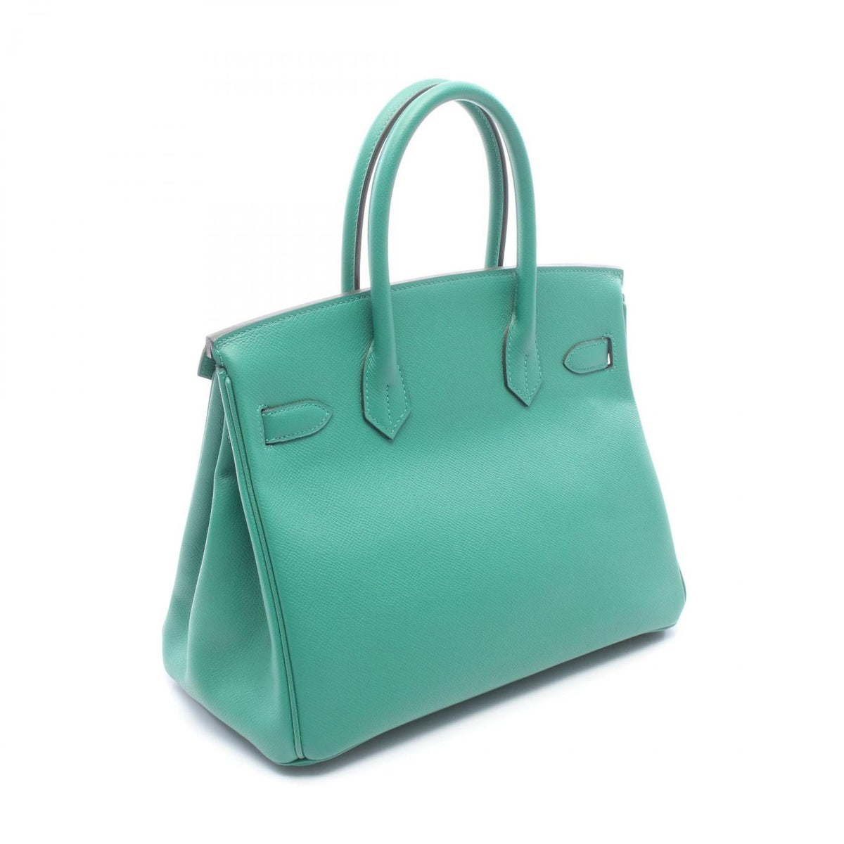 Hermes Birkin 30 Vert Vertigo Leather Handbag — view 2