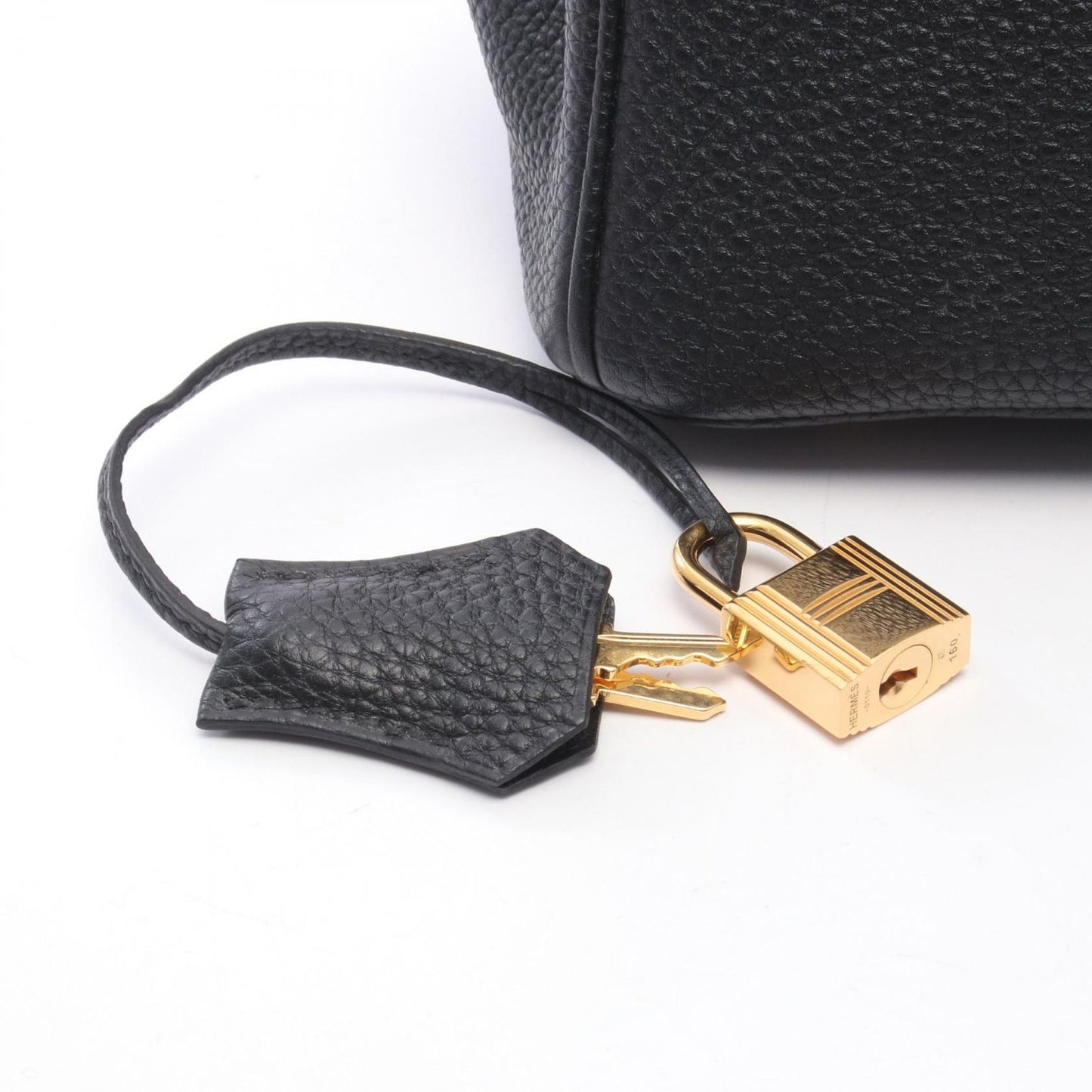 Hermes Birkin 25 Black Leather Handbag — view 6