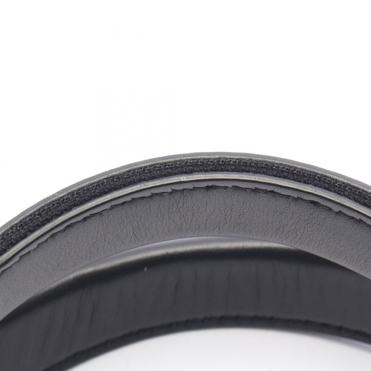 Balenciaga Tote Bag Navy Cabas S Check Black Plaid Wool Leather — view 7