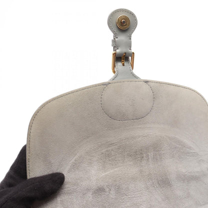 Dior Shoulder Bag Bobby Gray Leather — view 6