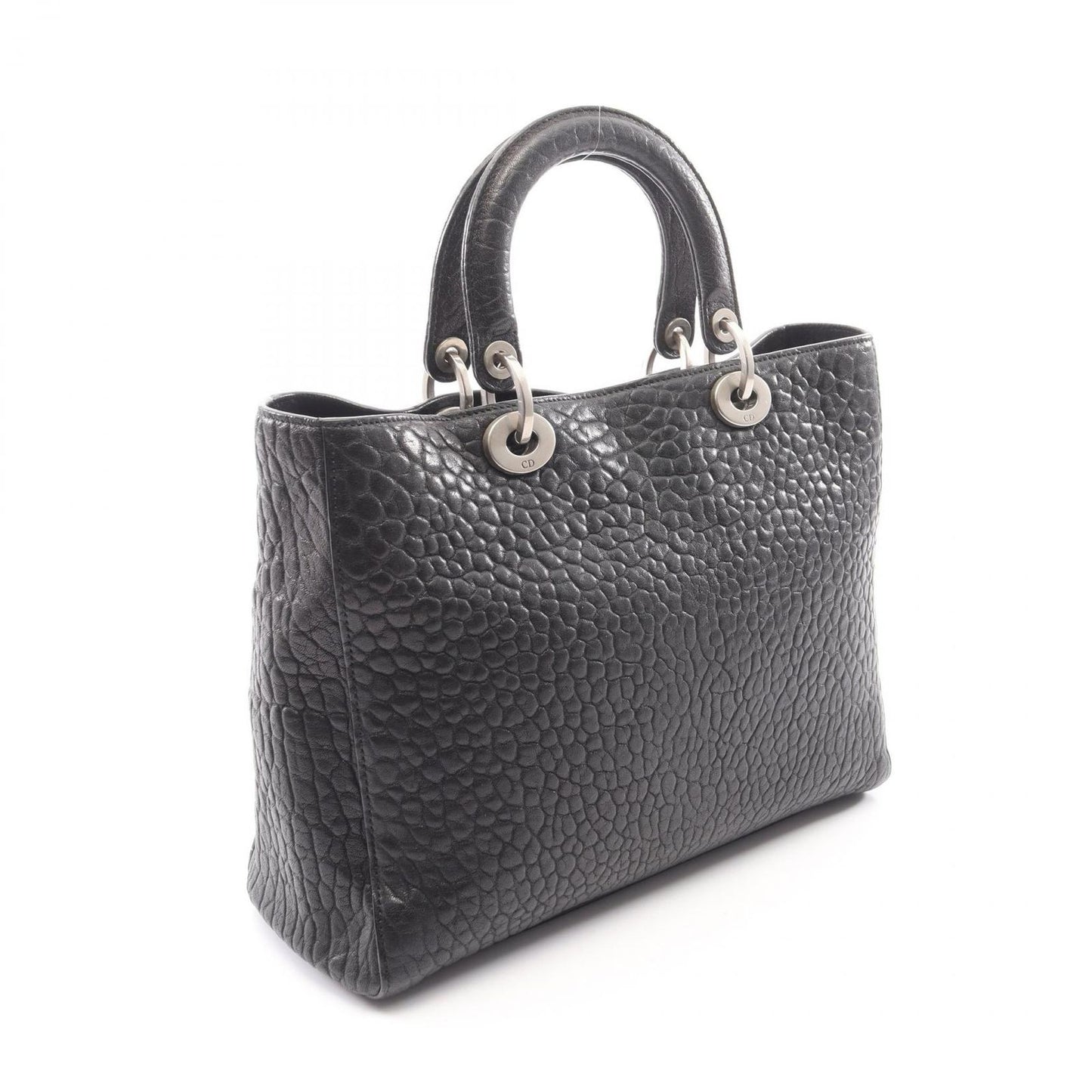 Dior Diorissimo Medium 2-Way Black Tote Bag — view 2