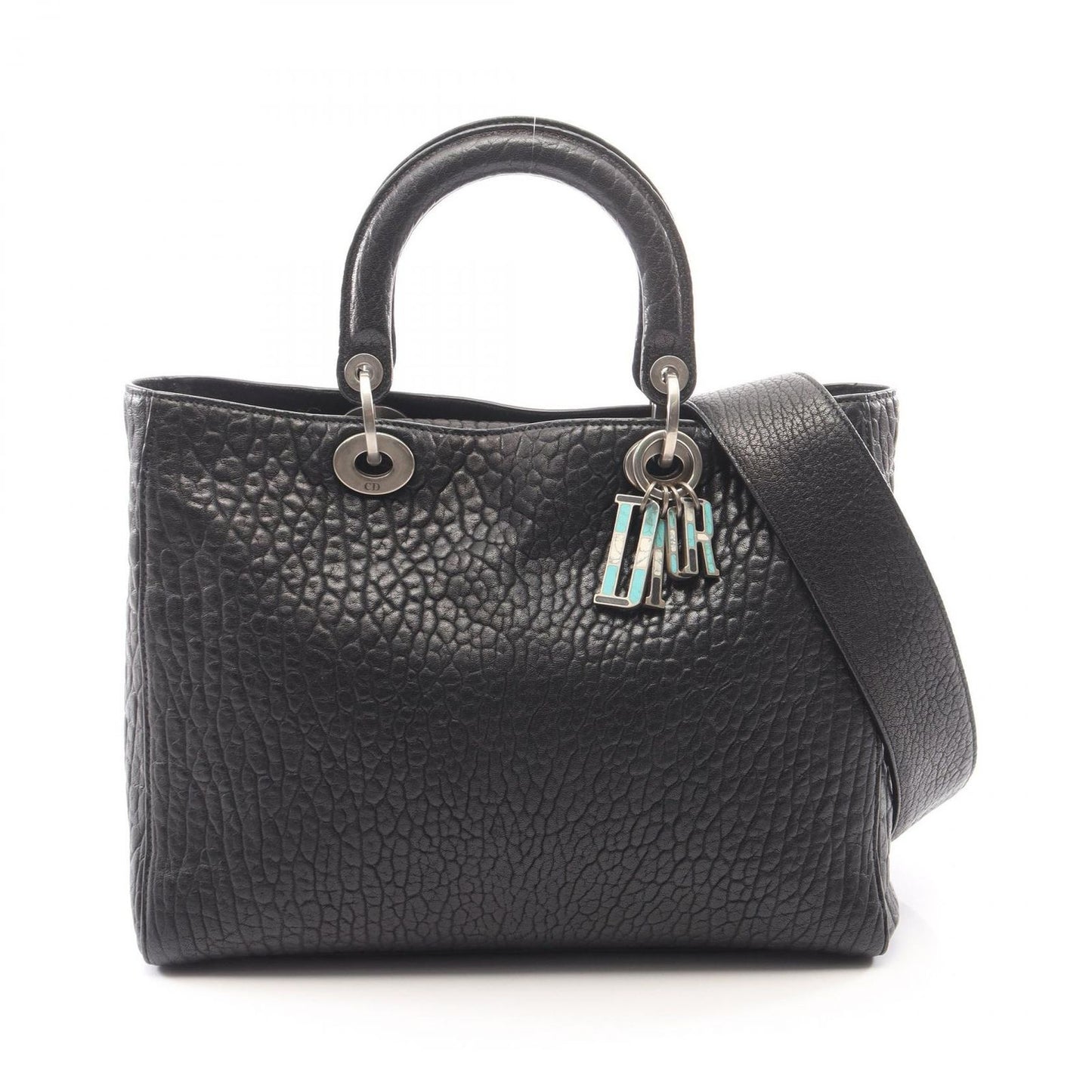 Dior Diorissimo Medium 2-Way Black Tote Bag