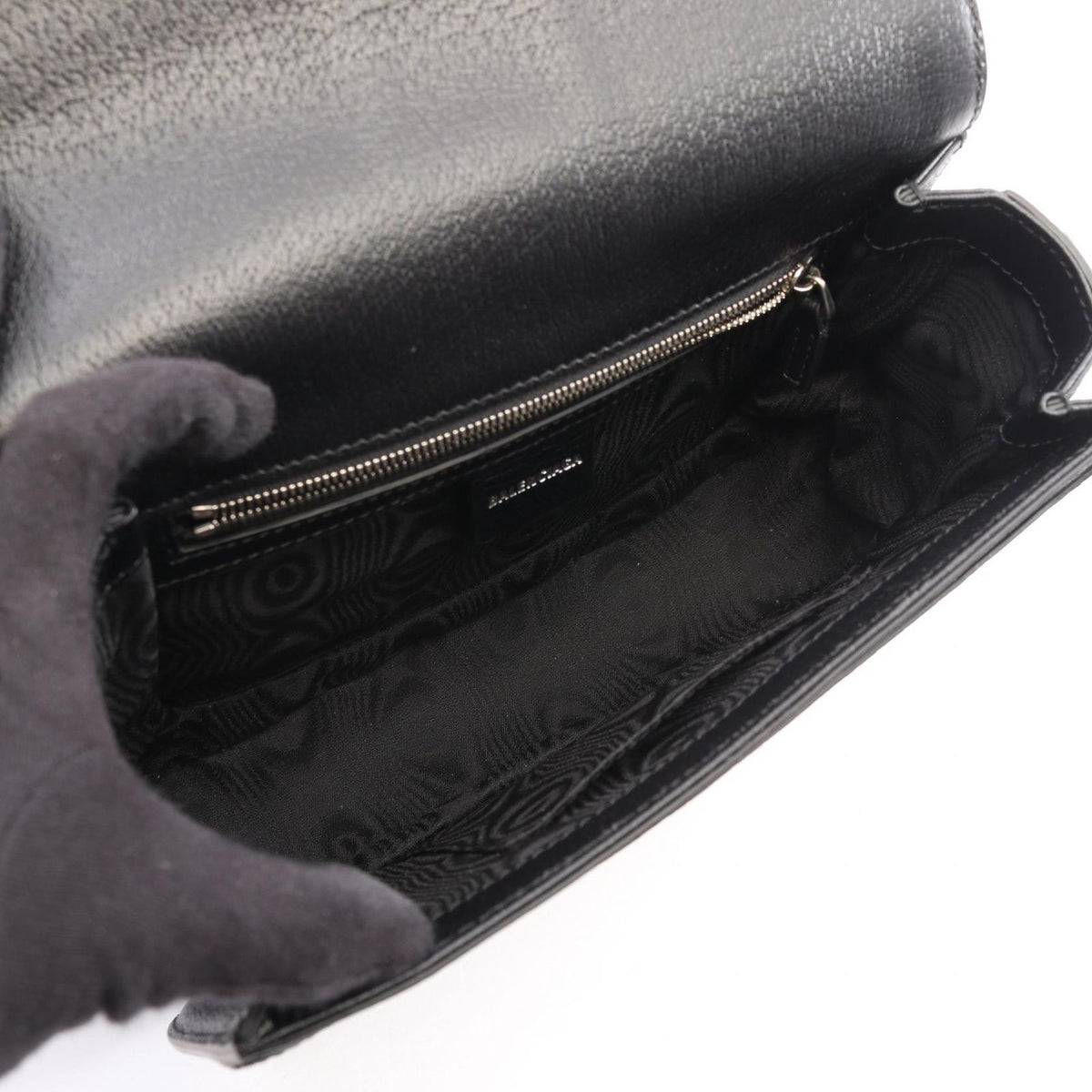 Gucci Shoulder Bag the Hacker Project Black Navy Red Canvas Leather — view 3