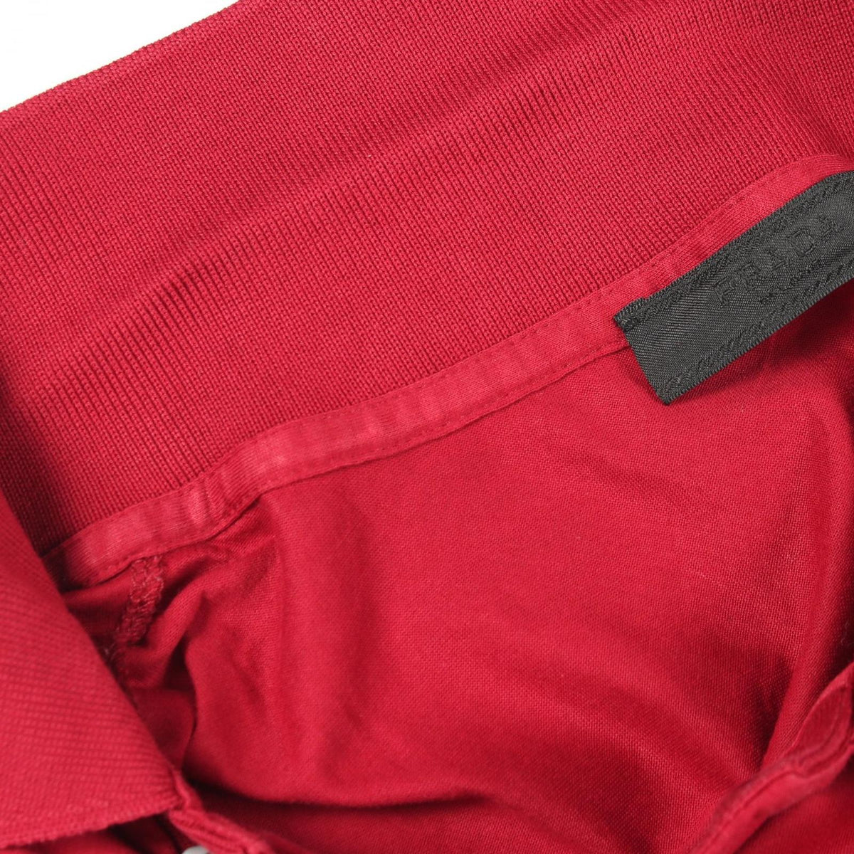 Prada Polo Shirt Triangle Logo Cotton — view 7