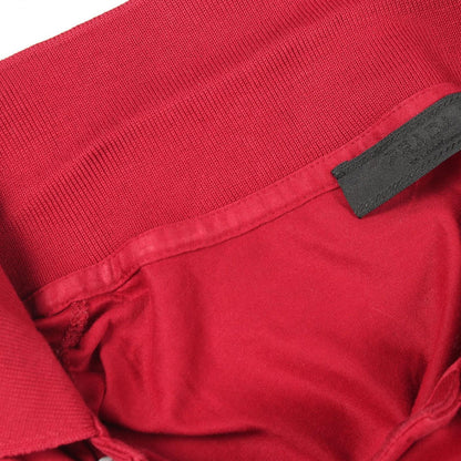 Prada Polo Shirt Triangle Logo Cotton — view 7