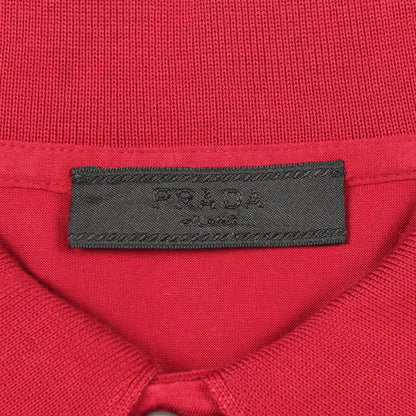 Prada Polo Shirt Triangle Logo Cotton — view 3