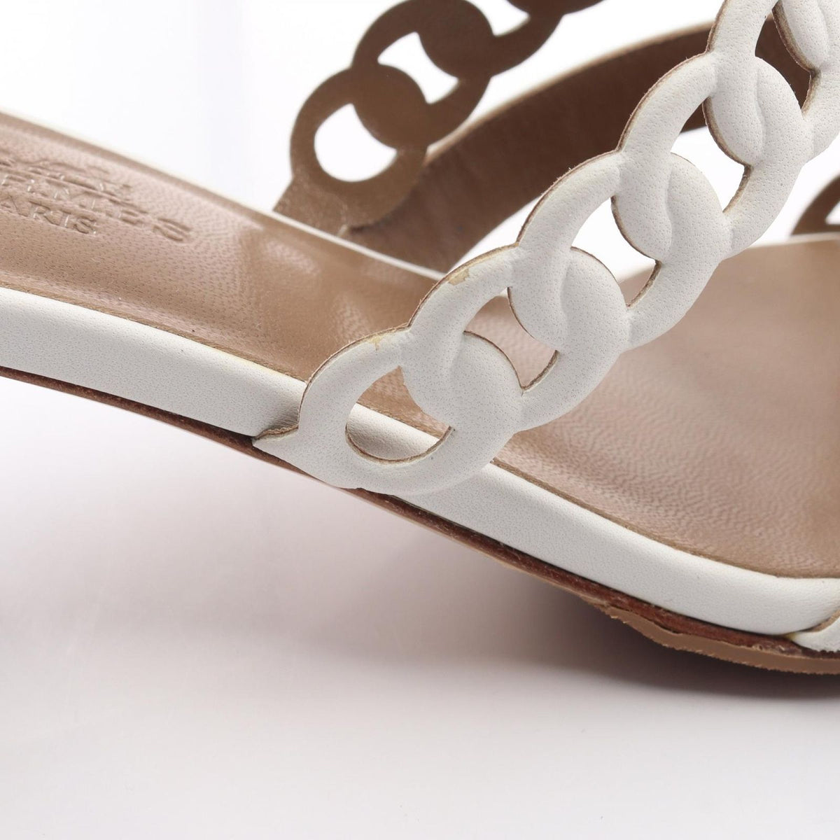 Hermes Sandals Aggaccio Leather — view 8