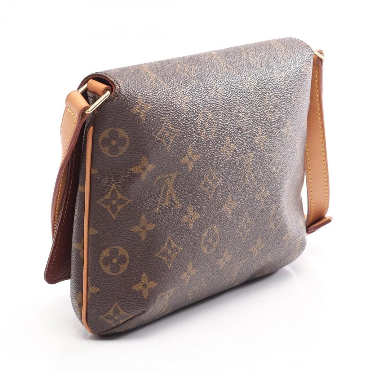 Louis Vuitton Shoulder Bag Musette Tango Short Strap Monogram Canvas Leather — view 2