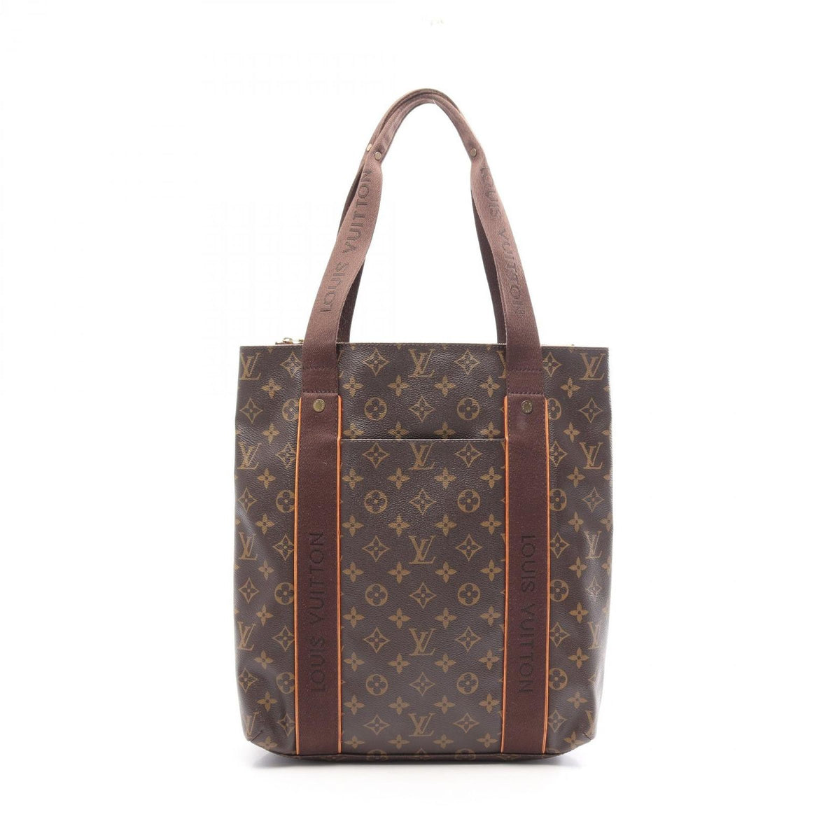 Louis Vuitton Tote Bag Cabas Beaubourg Monogram Canvas Leather
