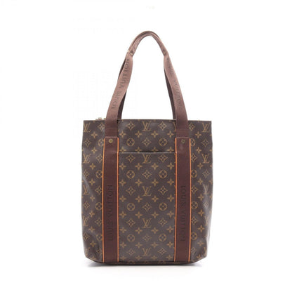 Louis Vuitton Tote Bag Cabas Beaubourg Monogram Canvas Leather