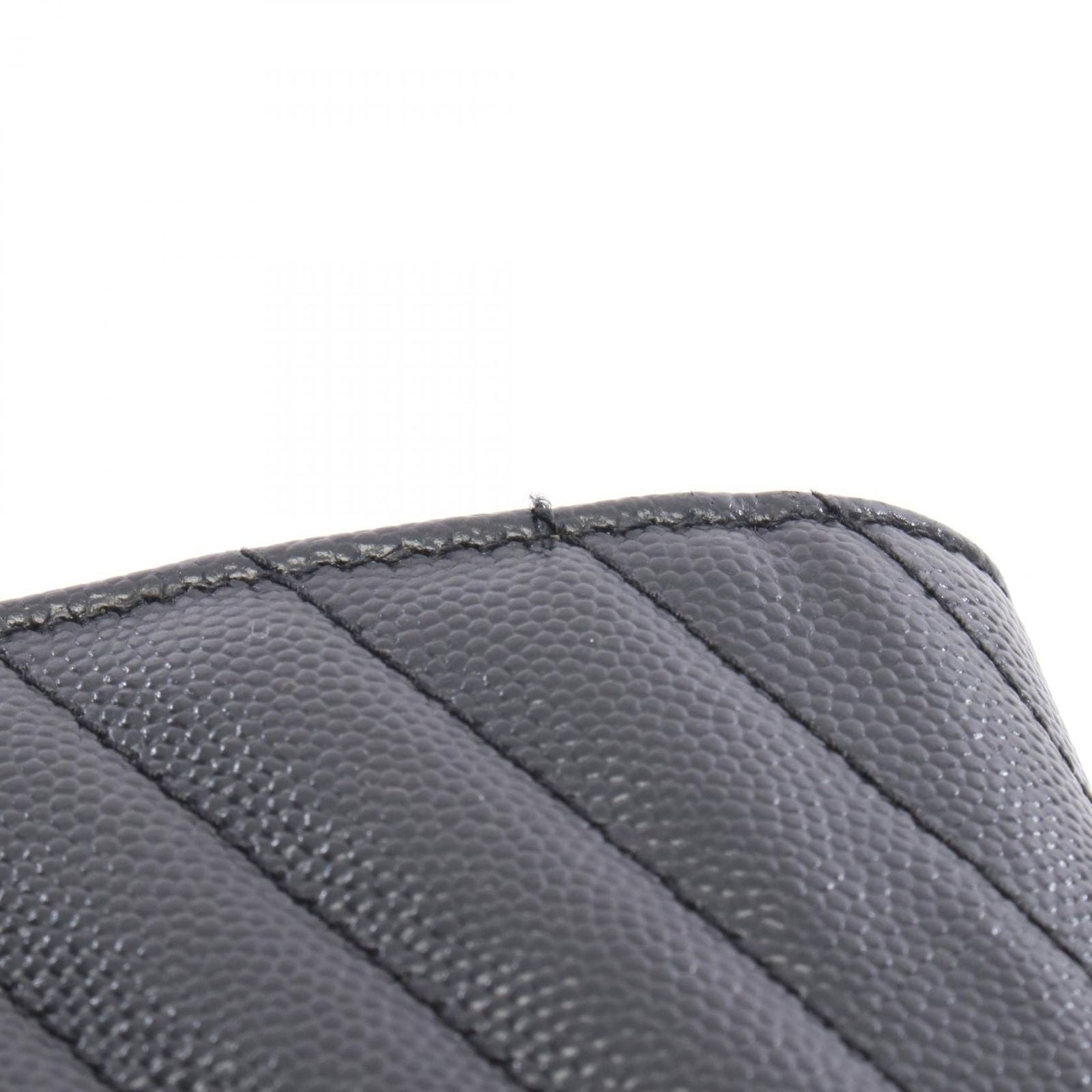 Saint Laurent Paris Shoulder Bag Monogram Envelope Black Leather Cassandra — view 7
