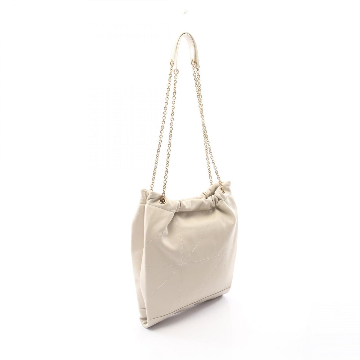 Saint Laurent Paris Shoulder Bag Jamie Ivory Leather — view 2
