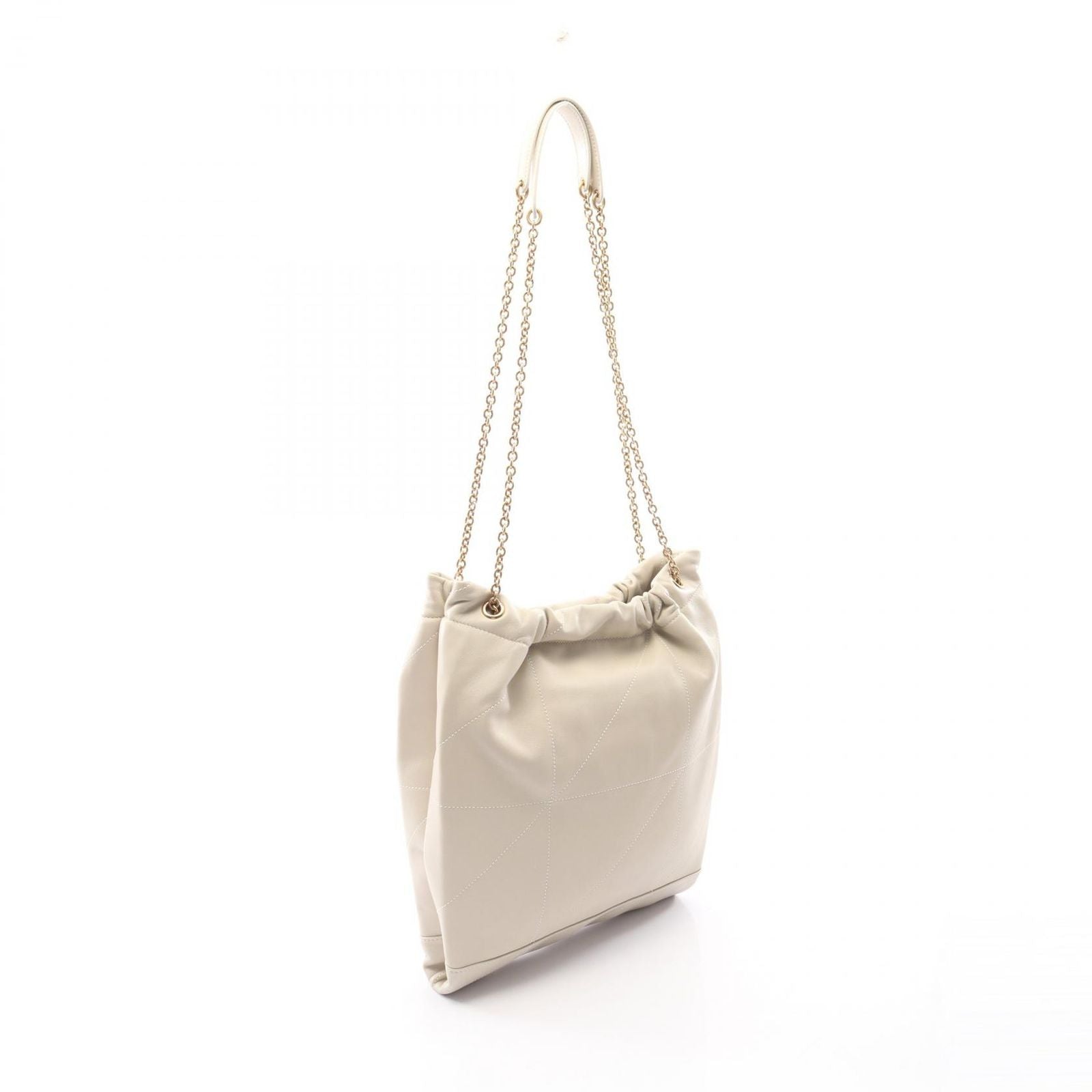 Saint Laurent Paris Shoulder Bag Jamie Ivory Leather — view 2