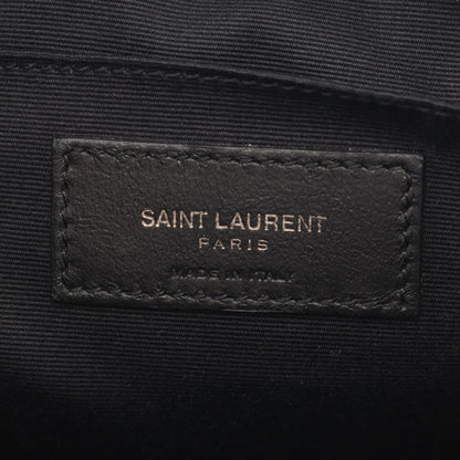 Saint Laurent Paris Shoulder Bag Lou Black Leather — view 4