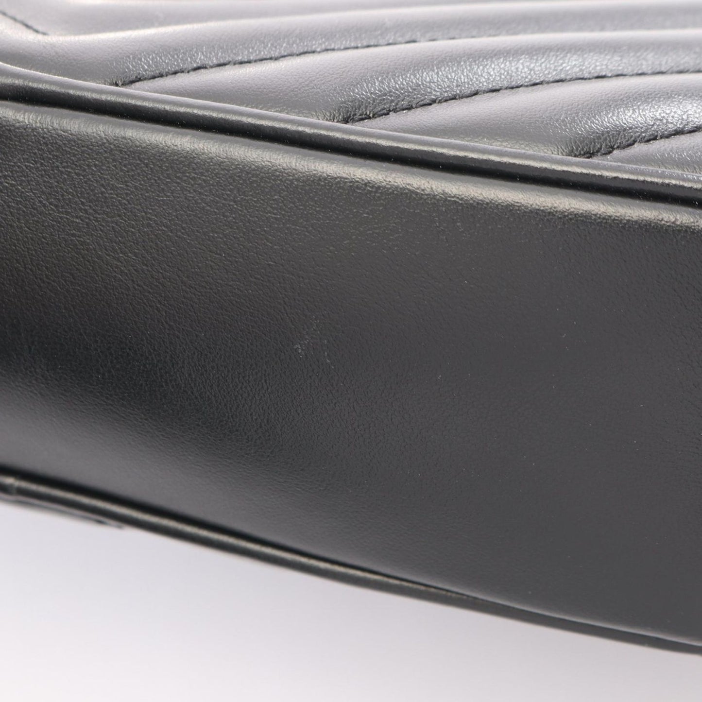 Saint Laurent Paris Shoulder Bag Lou Black Leather — view 5