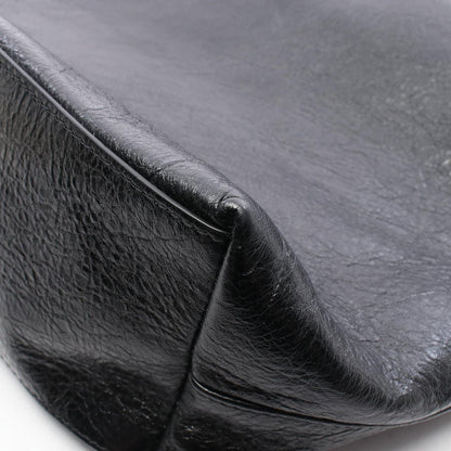 Balenciaga Tote Bag Explorer 2-Way Black White Leather — view 5