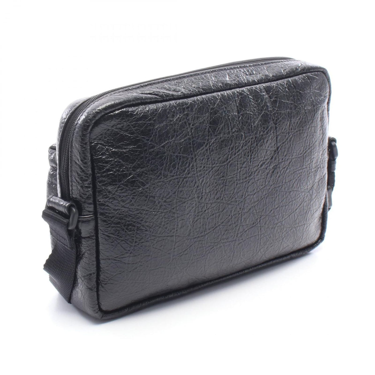 Balenciaga Shoulder Bag Explorer Black White Leather — view 2