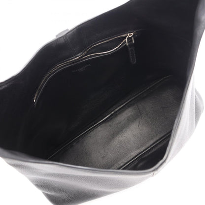 Balenciaga Shoulder Bag Locker North South Hobo Black Leather — view 3