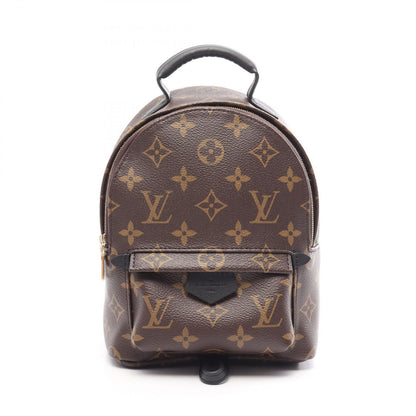 Louis Vuitton Backpack Palm Spring Mini Monogram Canvas Leather