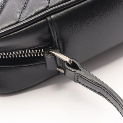 Saint Laurent Paris Shoulder Bag Lou Black Leather — view 7