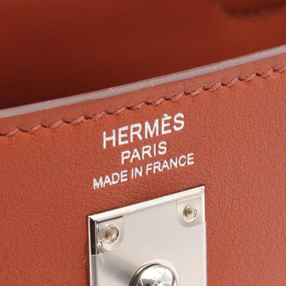 Hermes Handbag Kelly 25 Color Matic Retourne 2-Way Cuible Nata Blue Brume — view 4