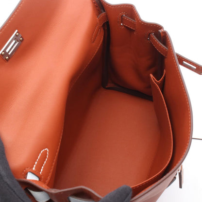 Hermes Handbag Kelly 25 Color Matic Retourne 2-Way Cuible Nata Blue Brume — view 3