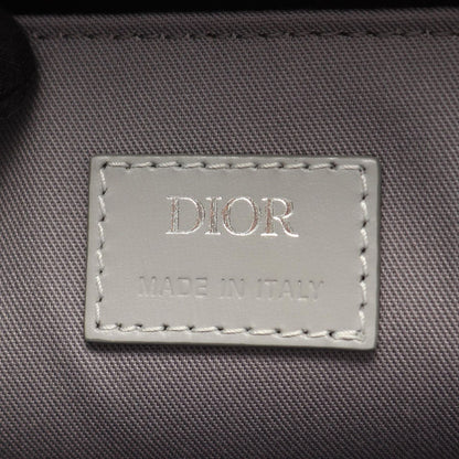 Dior Tote Bag Safari CD Diamond Gray Leather — view 4