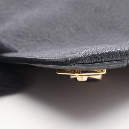 Balenciaga Clutch Classic Metallic Edge Black Leather — view 7