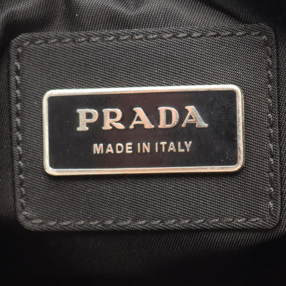 Prada Waist Bag Tessuto Montagn Black Nylon Triangle Logo — view 4