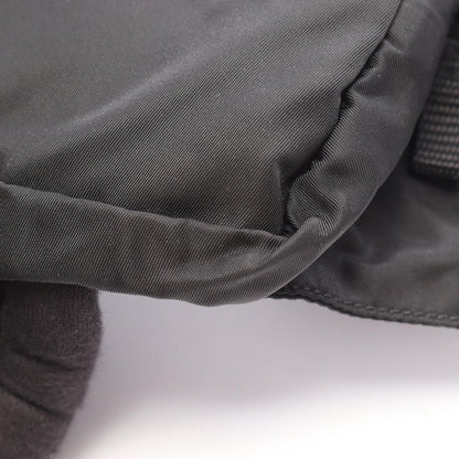 Prada Waist Bag Tessuto Montagn Black Nylon Triangle Logo — view 6