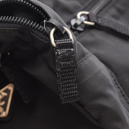 Prada Waist Bag Tessuto Montagn Black Nylon Triangle Logo — view 8