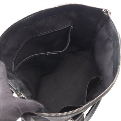 Gucci Tote Bag GG Pattern Interlocking Black Leather 2-Way — view 3