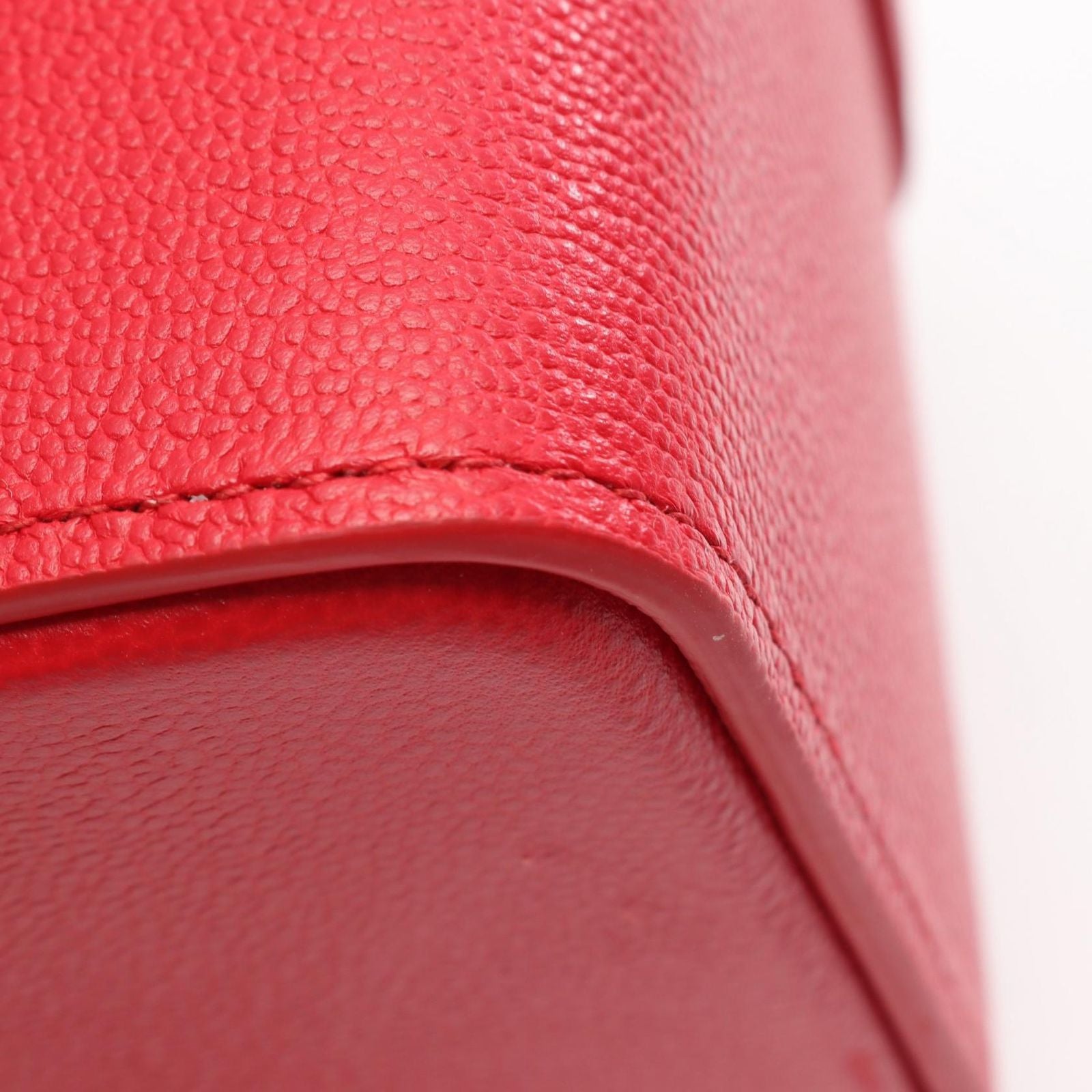 Bvlgari Serpenti Bo 2-Way Red Leather Forever Handbag — view 7