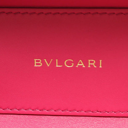 Bvlgari Serpenti Bo 2-Way Red Leather Forever Handbag — view 4