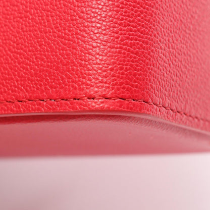 Bvlgari Serpenti Bo 2-Way Red Leather Forever Handbag — view 5
