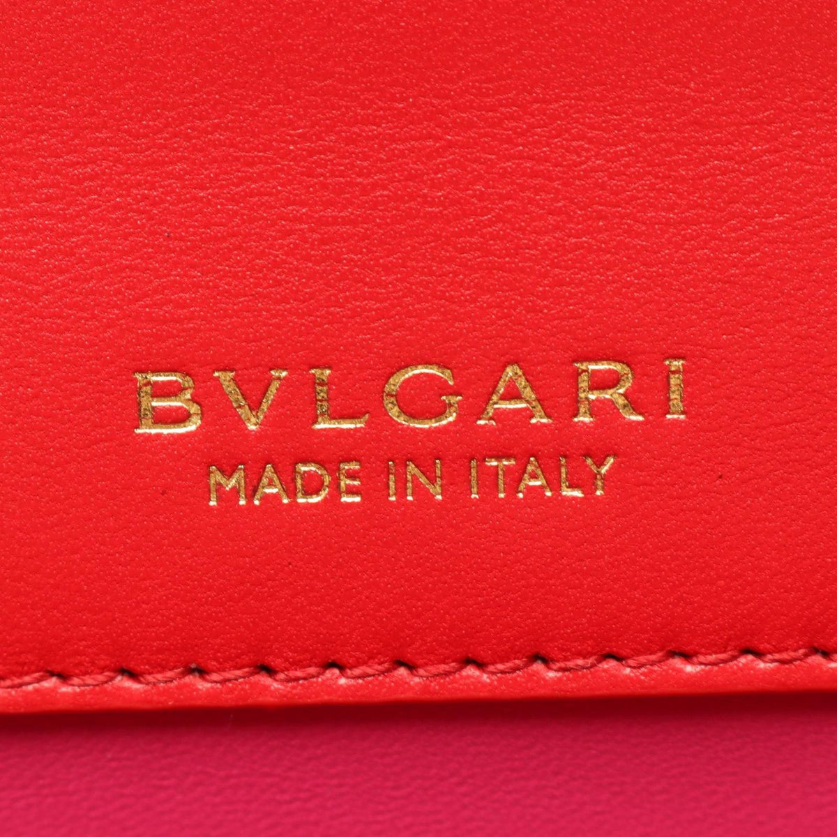 Bvlgari Serpenti Forever 2-Way Red Leather Shoulder Bag — view 4