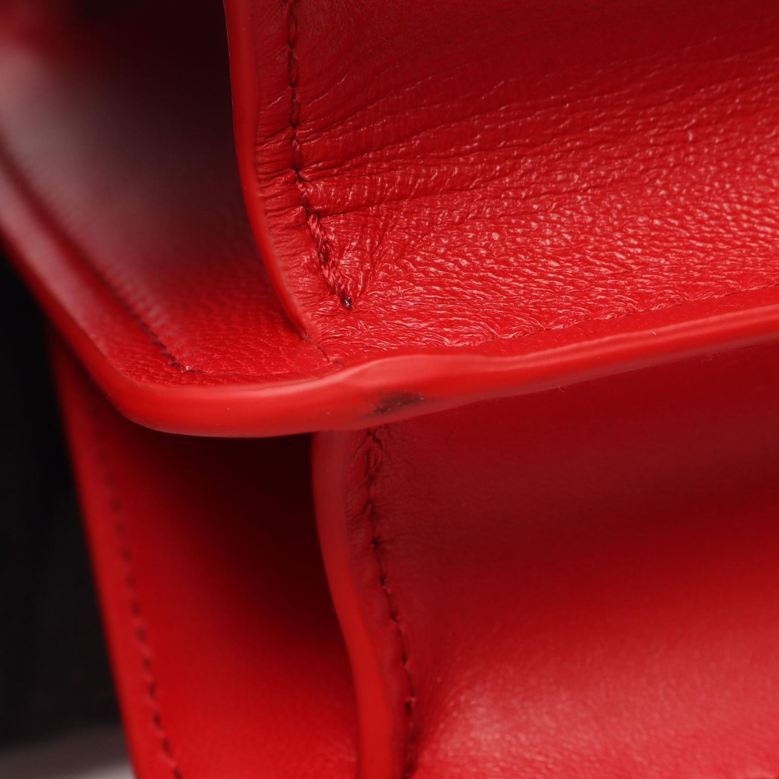 Bvlgari Serpenti Forever 2-Way Red Leather Shoulder Bag — view 6